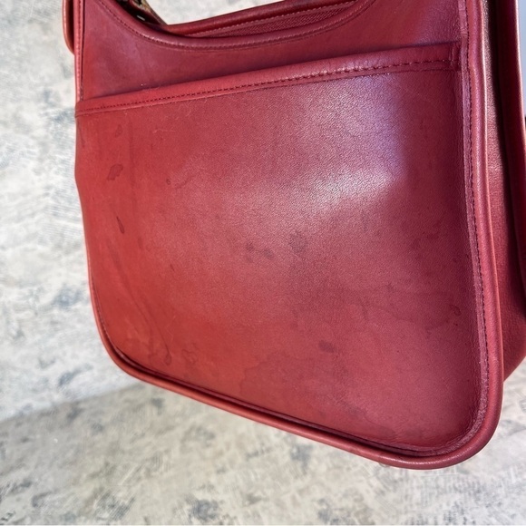 Vintage Coach Red 9366 Legacy Shoulder/Crossbody Bag Made in USA - Picture 14 of 14